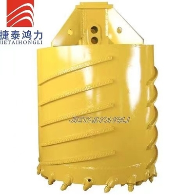 Q345B khoan thùng lõi với răng ghim / răng thay thế / đục chuôi