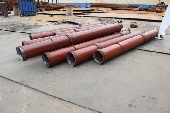Q355b Tremie Pipe Kích thước tùy chỉnh cho cọc móng sâu