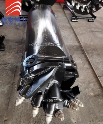 Thùng khoan đá loại mở 1200mm với răng đạn