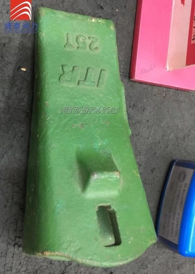 25t Xô phẳng Auger Răng thép Phụ tùng Phụ tùng màu xanh lá cây