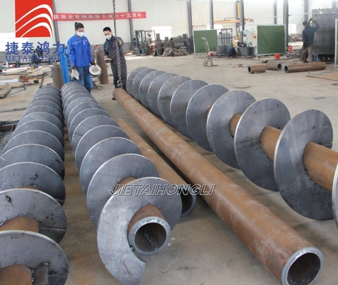 Máy khoan quay liên tục Máy khoan bay liên tục Od280mm Chiều dài 10m Chiều dày chuyến bay 25mm