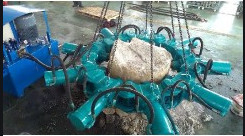 Đầu cắt Máy cắt cọc bê tông thủy lực 1200mm để phá lỗ khoan
