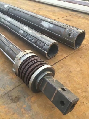 Máy khoan cọc quay có phụ kiện khoan Kelly Bar BG36 OD419 X4X17m cho lớp đá
