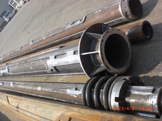 Máy khoan cọc quay có phụ kiện khoan Kelly Bar BG36 OD419 X4X17m cho lớp đá