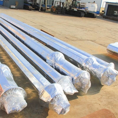 Độ sâu khoan 51,5m Ống thanh Kelly ma sát 406-4 * 14mm cho giàn đóng cọc quay