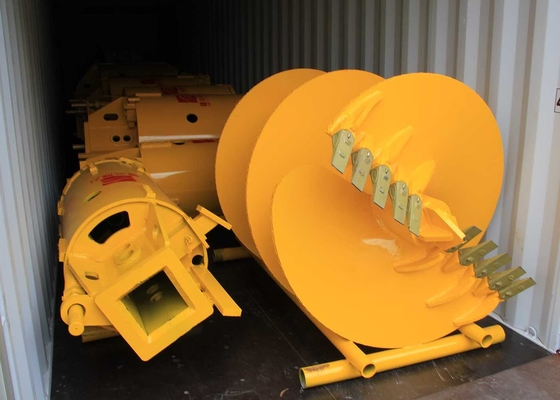Máy khoan đá đóng cọc đất phẳng Máy khoan Auger hình nón Máy khoan phẳng 600-2500mm