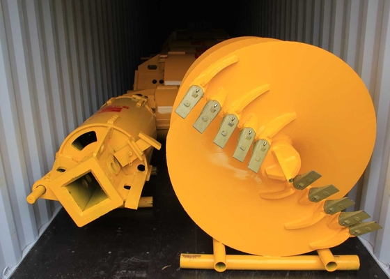 Máy khoan đá đóng cọc đất phẳng Máy khoan Auger hình nón Máy khoan phẳng 600-2500mm