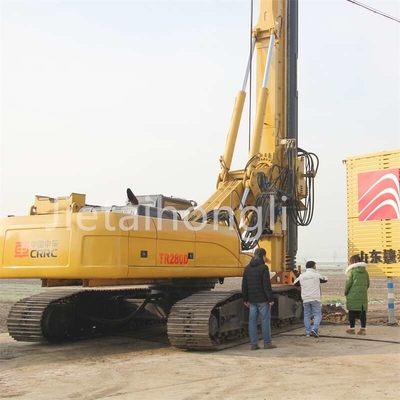 Độ sâu khoan Tối đa 75m Cọc khoan được sử dụng Máy khoan thủy lực