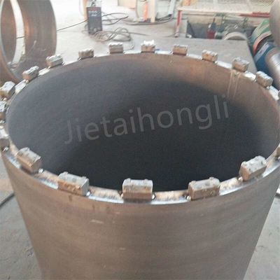 Ống khoan Giàn khoan Vỏ bọc tường đôi được rèn Jionts để xây dựng Fondation