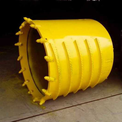 Nền cứng Q355d Thùng thùng đá lõi với răng đạn