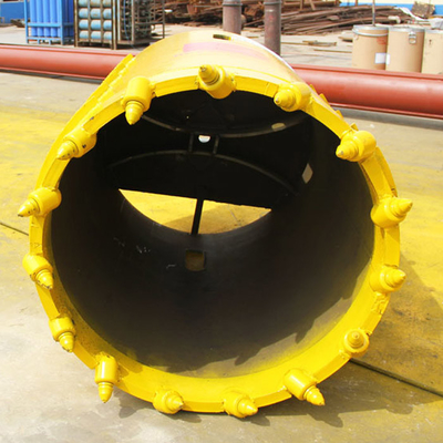 Nền cứng Q355d Thùng thùng đá lõi với răng đạn