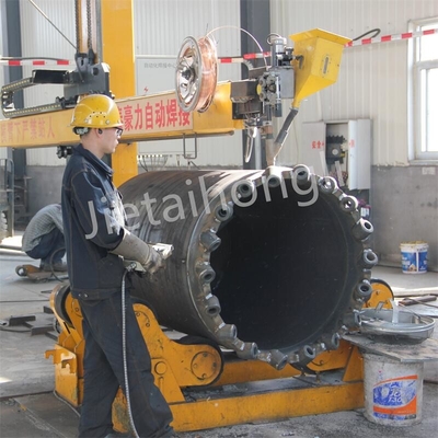 Thùng thùng có lõi đá OD800mm với răng đạn cho nền đất cứng