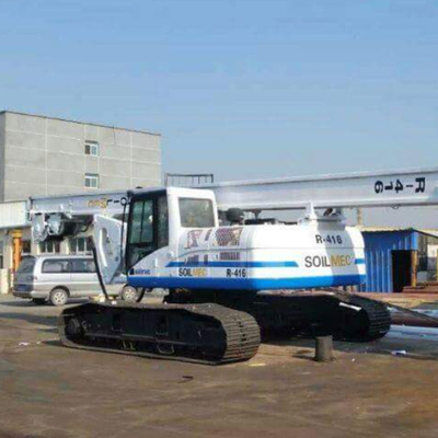 Máy đóng cọc landmec SR40, sr60, sr90, máy khoan thủy lực đã qua sử dụng. máy khoan quay