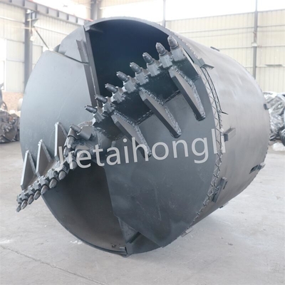 Sử dụng lâu bền Gầu khoan đóng cọc thủy lực Q355C