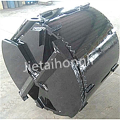 Dụng cụ khoan chán Làm sạch Xô khoan đá cho máy đóng cọc IMT AF180 AF220 AF240 AF270