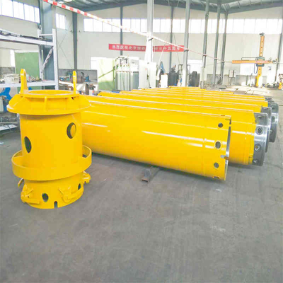 Q355B Vỏ đơn / Tường đôi OD1100 / 1180mm OD600 / 680mm Đối với lỗ đào cọc BG36